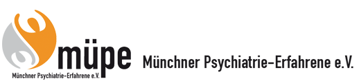 Münchner Psychiatrie-Erfahrene (MüPE) e. V. Logo